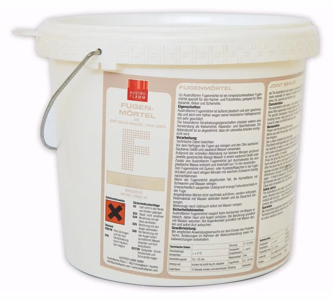 Elzusha - Malto pregiato per pietra, Vetroceramica e chamotte, 5 kg