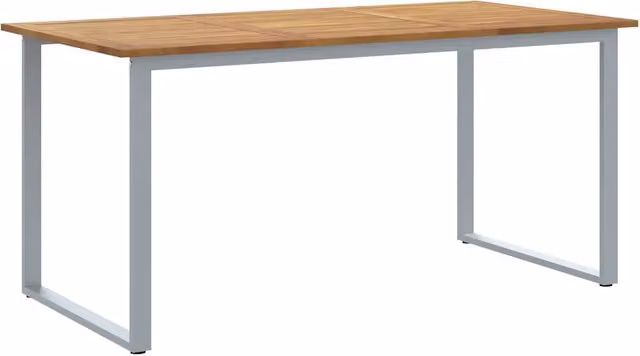 Tavolo da Giardino | Tavolino da esterno Grigio 160 x 80 x 75 cm