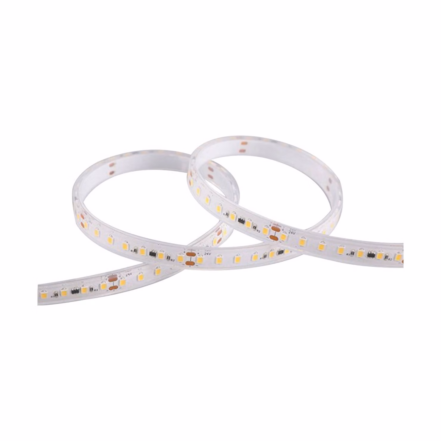EVN Sauna striscia LED rotolo 5 m 24V IP68 4.000K Sauna, dimmerabile, Bianco / Opale, Soggiorno / Sala da pranzo, Plastica