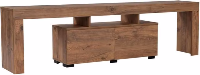 Mobile TV in legno "Enclave" - 180 x 31 x 50 cm - Marrone