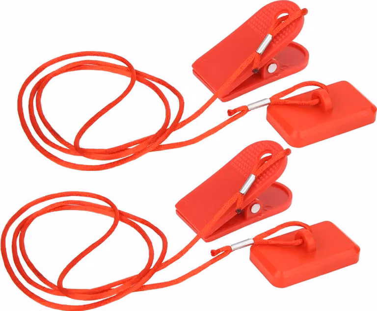 2pcs macchine in esecuzione interruttore di sicurezza blocco magnete pulsante universale accessorio clip rettangolo