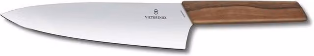 Victorinox Coltello da Intaglio Swiss Modern con Lama in Acciaio Inossidabile e Manico in Legno di Noce Marrone