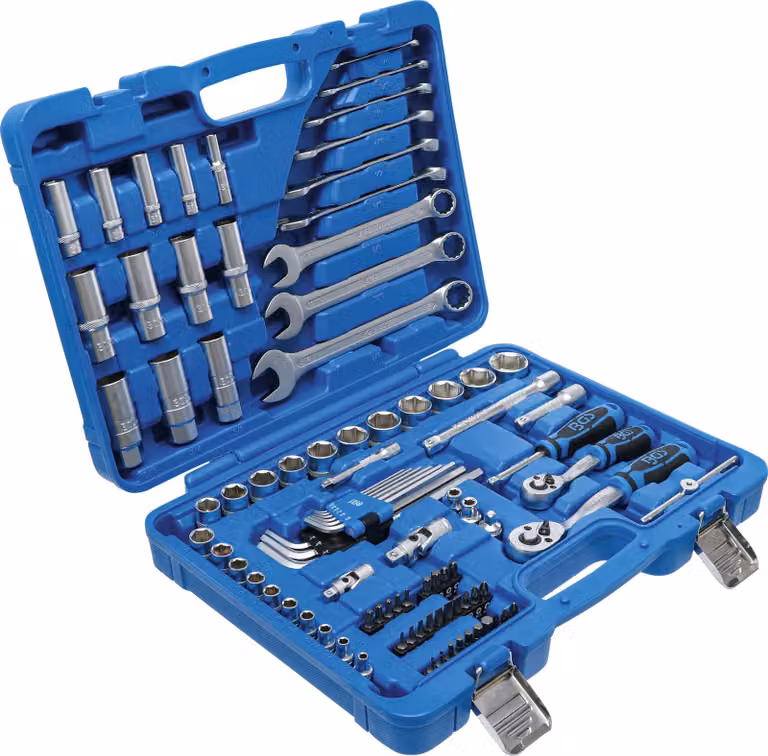 Set di chiavi a bussola BGS con attacco esagonale 6,3 mm (1/4") / 10 mm (3/8") pollici 92 pezzi - 2299