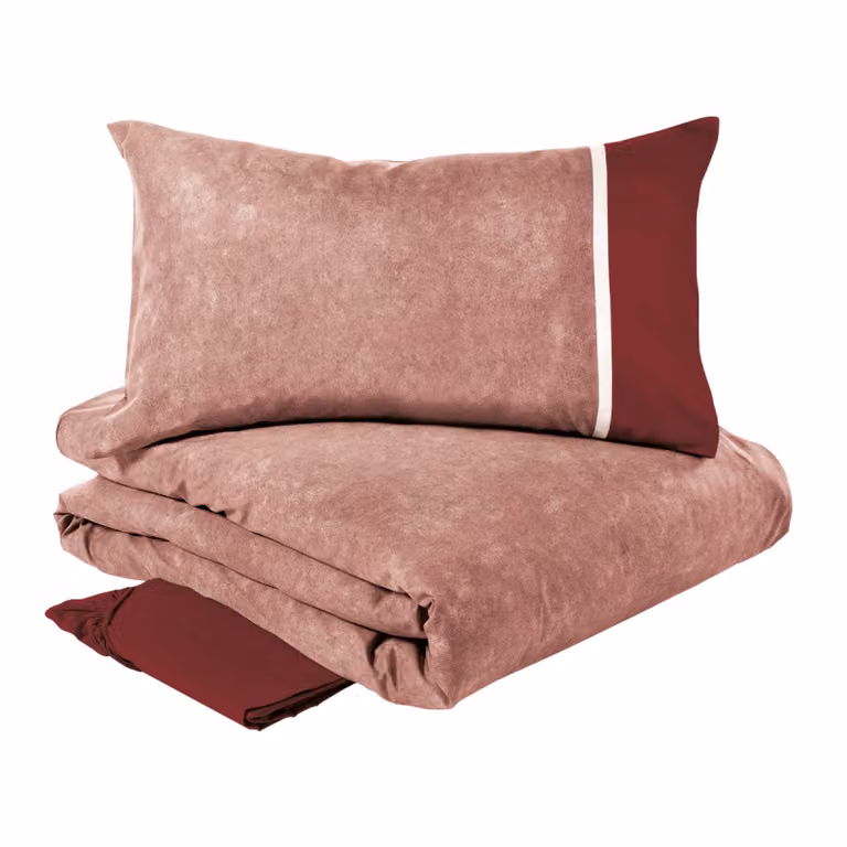 GALUCHAT Completo copripiumino - Taglia: 2 piazze,Colore: GALUCHAT - BURGUNDY