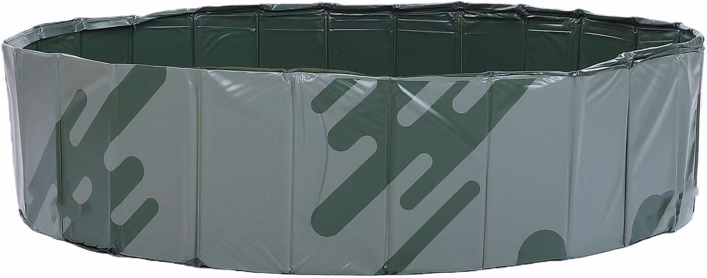 Piscina pieghevole per animali domestici, vasca leggera per cani, adatta per interni ed esterni, dimensioni 120 x 30 cm
