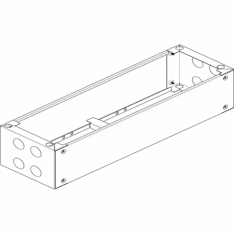 Base ABN RAL 7022 L 840 x H 200 x P 280 mm UF320