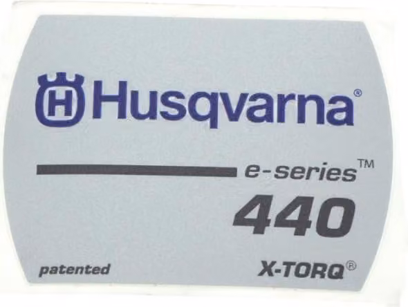 Adesivo per sega 440E Husqvarna 544463601