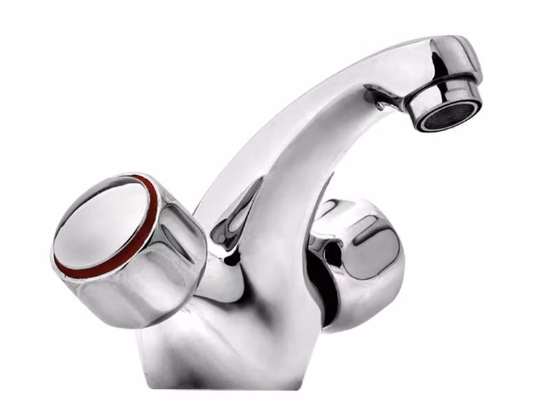 Miscelatore per lavabo Balletto (85002) Miscelatore per lavabo a colonna, valvola in Vetroceramica, cromo