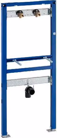 Geberit Duofix - Elemento di montaggio per lavabo, 130 cm, miscelatore a parete 111.437.00.1