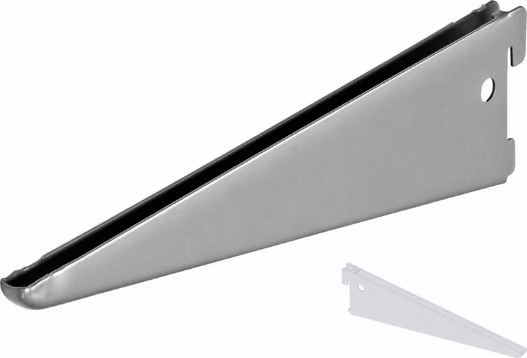 Portante a 2 file 470 mm argento