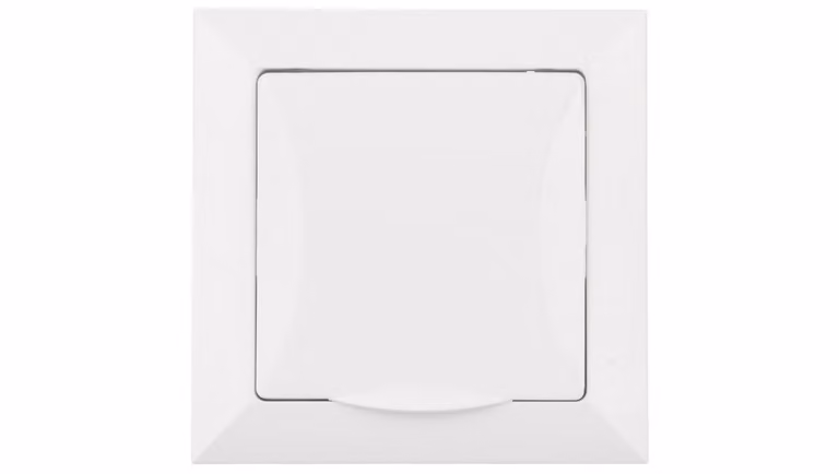 OPAL Presa singola c/u 16A 250V IP44 con sportello bianco GPT-16 OpH