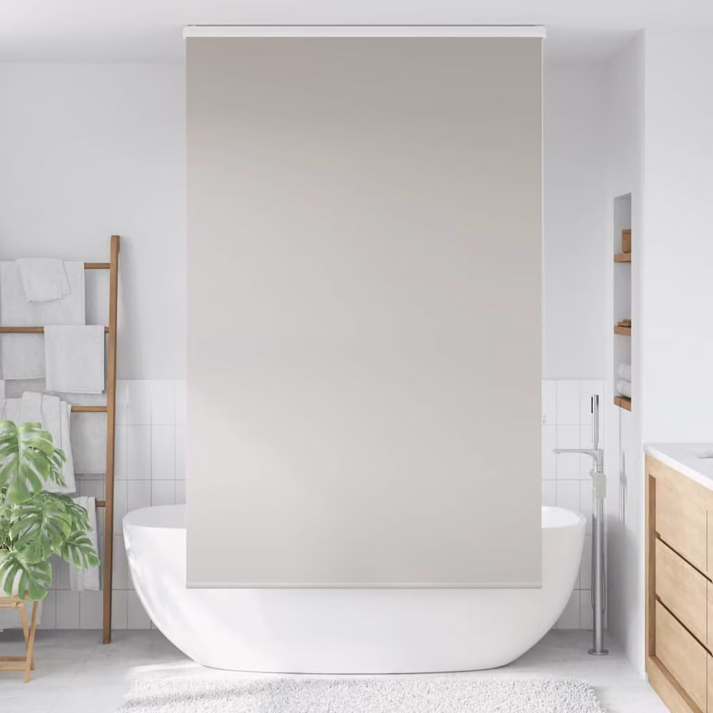 Tenda a Rullo Doccia con Cassonetto 120x240cm Larghezza Tessuto