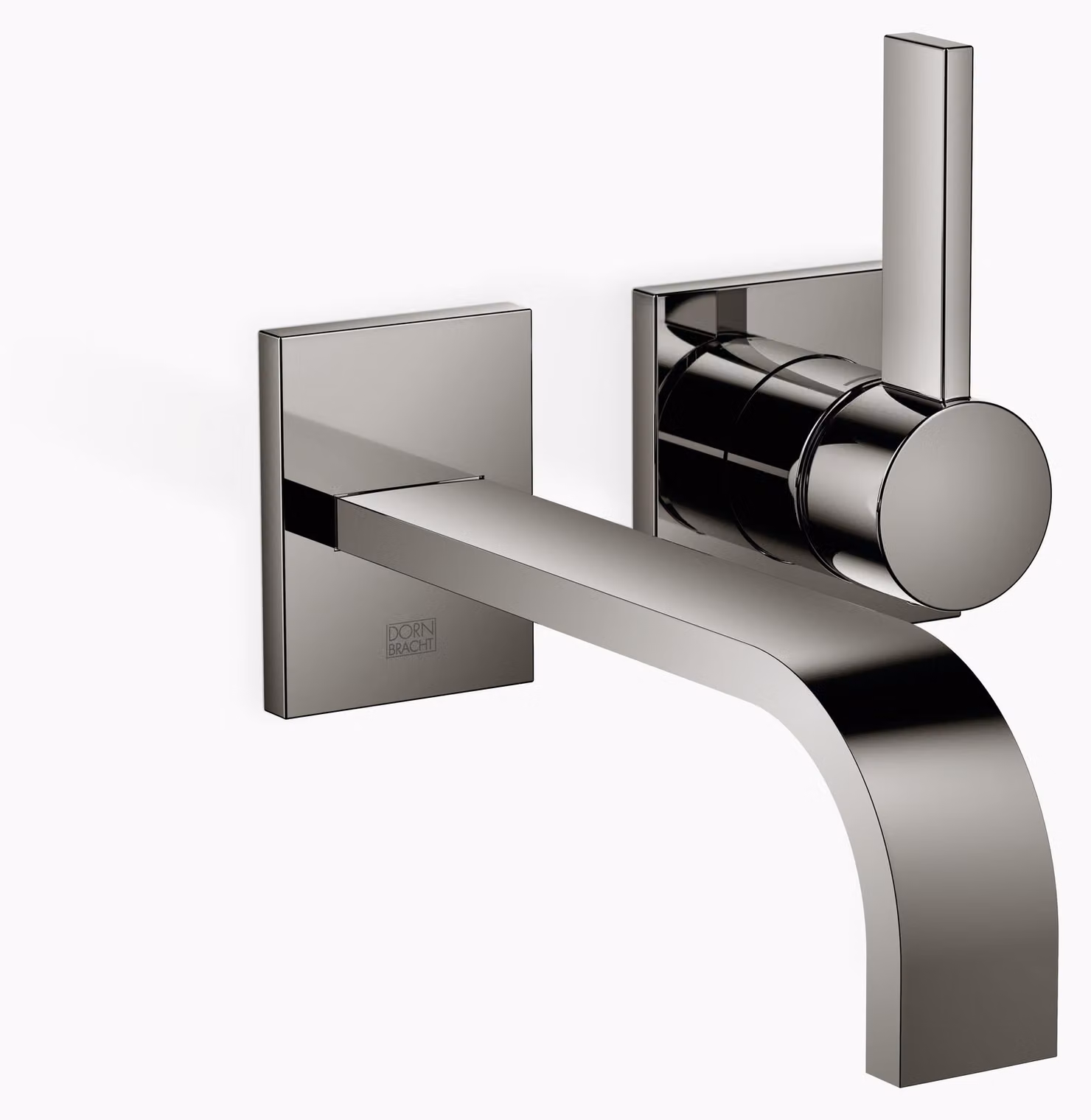 Dornbracht MEM Mitigeur monocommandé mural pour lavabos sans vidage, saillie 207mm, 36861782-19, 36861782-19