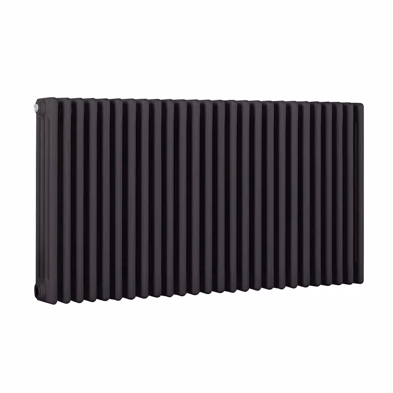 Radiatore Orizzontale a Colonne (4 Colonne) 600mm x 1190mm - Grigio (Carbon Grigio) - Regent