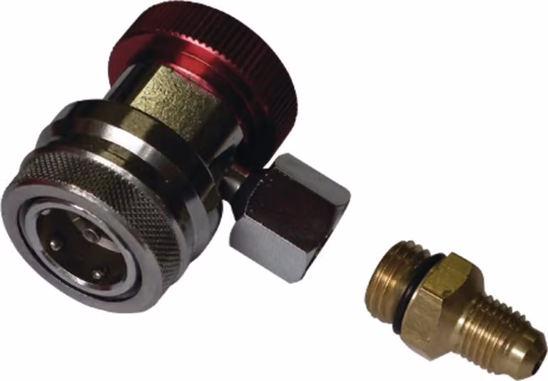 Attacco rapido di servizio R134a, rosso QCH134-14