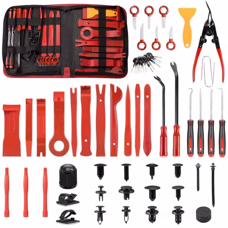 Elzusha - Set professionale di strumenti per lo smontaggio, composto da 330 pezzi