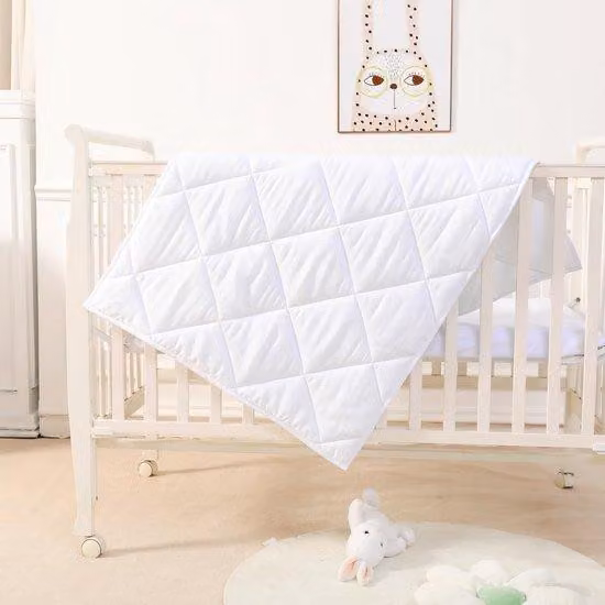 Ibenzoa® Coperta per neonati, 100% cotone – 120 x 150 cm, leggera e traspirante, circa 150 g/m², delicata sulla pelle, ipoallergenica, testata per l'assenza di sostanze nocive