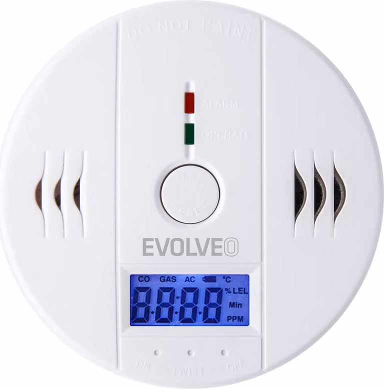 EVOLVEO Defender D5, rilevatore di monossido di carbonio (CO)