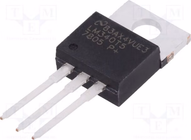 1x IC: Stabilizzatore di tensione a 5V, regolato (no), 1,5A. LM340T-5.0/NOPB, nuovo