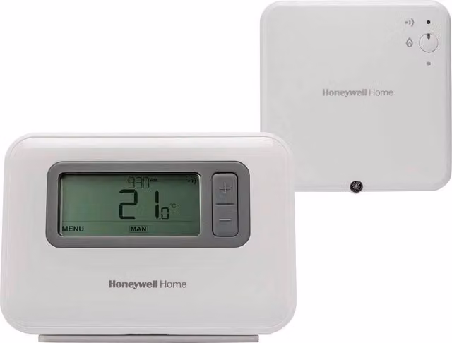 Cronotermostato Digitale Wireless Programmabile Honeywell T3R Bianco