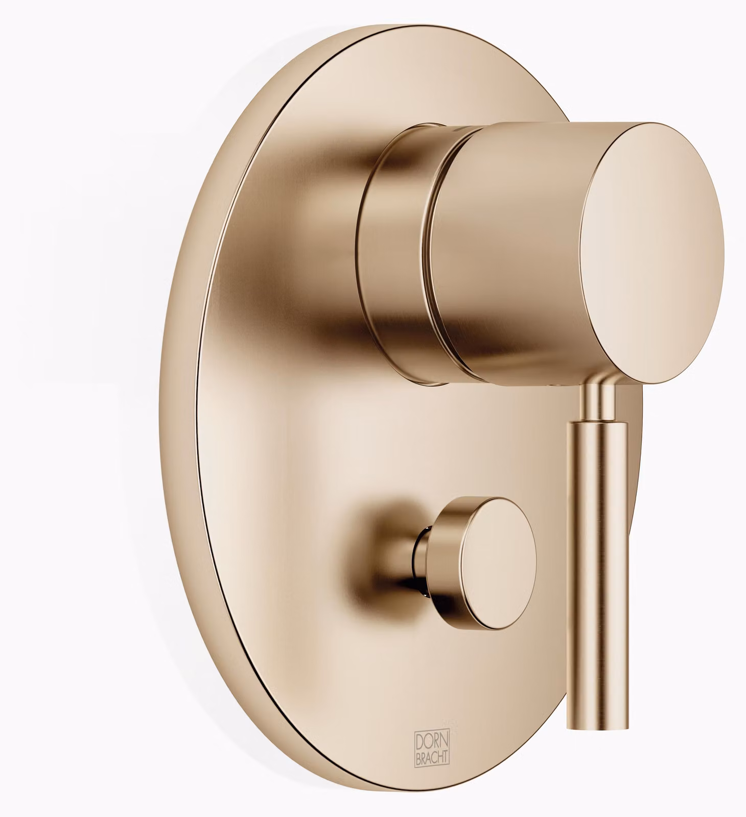 Dornbracht mitigeur monocommandé encastré avec inverseur, plaques de recouvrement 150mm, 36120660-46, 36120660-46