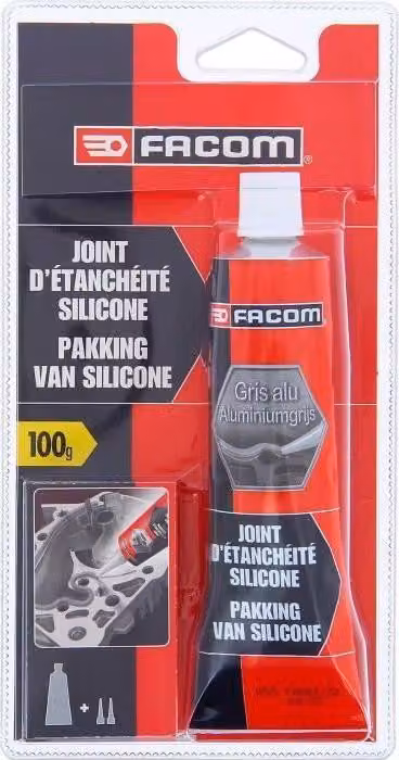 Sigillante siliconico, 100 g, FACOM, Sigillatura meccanica e industriale