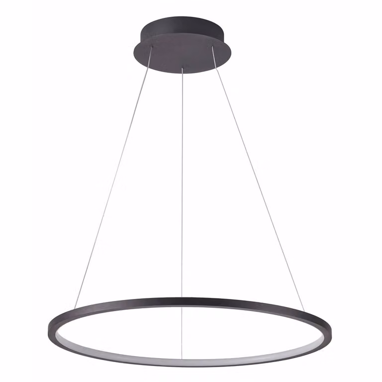 Lampada a sospensione LED 48W VINOLA PND-56135B-080RPC-BK-3KS4K-TRDIMM Italux