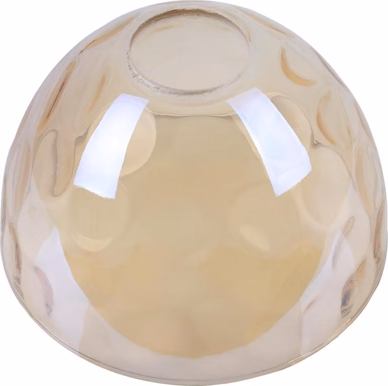 Paralume Venice color miele 15 cm – elegante paralume in vetro per un'illuminazione moderna