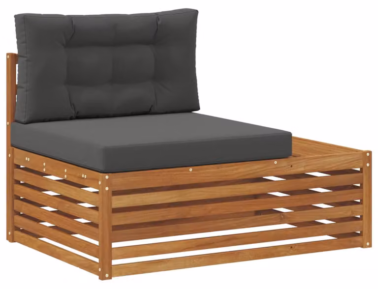 Divano Esterno Finale con cuscino Naturale 115 x 83 x 73 cm