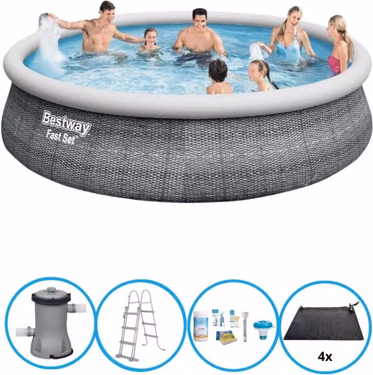 Set rapido per piscina Bestway - 457x107 cm - Offerta piscina