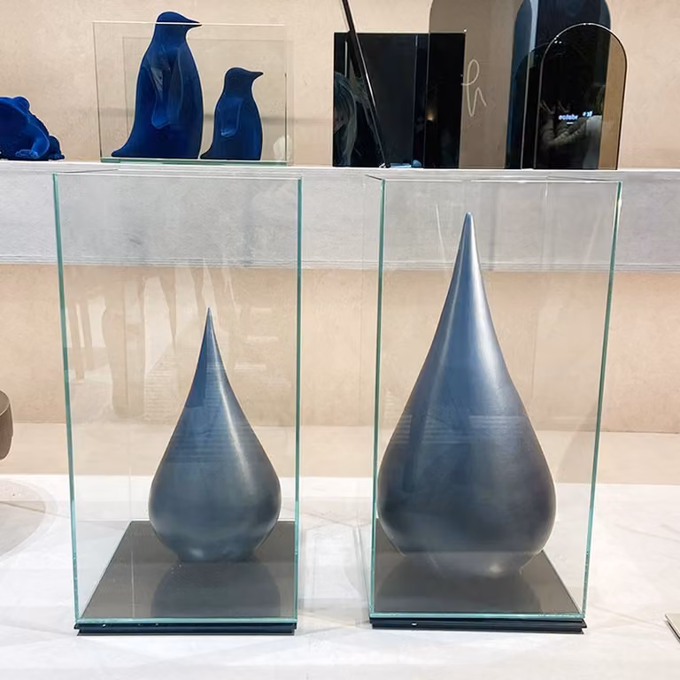 Scultura in ceramica Lacrima & Goccia Adriani e Rossi