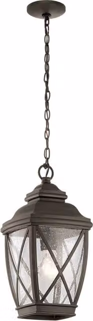 Lampada a sospensione esterna Tangier bronzo E27 IP44