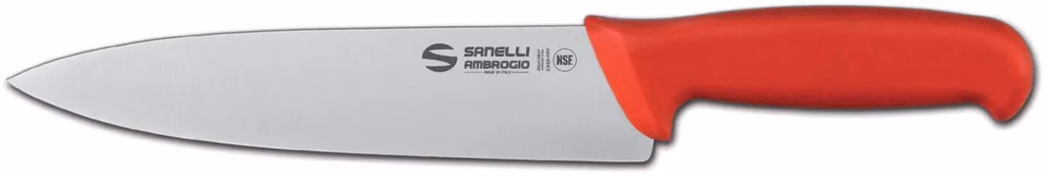 Trinciante cuoco cm 20 rosso linea Supra di Sanelli Ambrogio