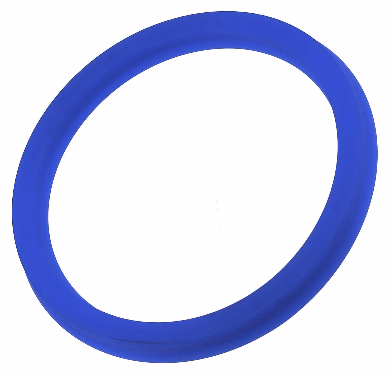 2 guarnizioni labiali UHS, 60x70x6 mm, in poliuretano (PU), colore blu