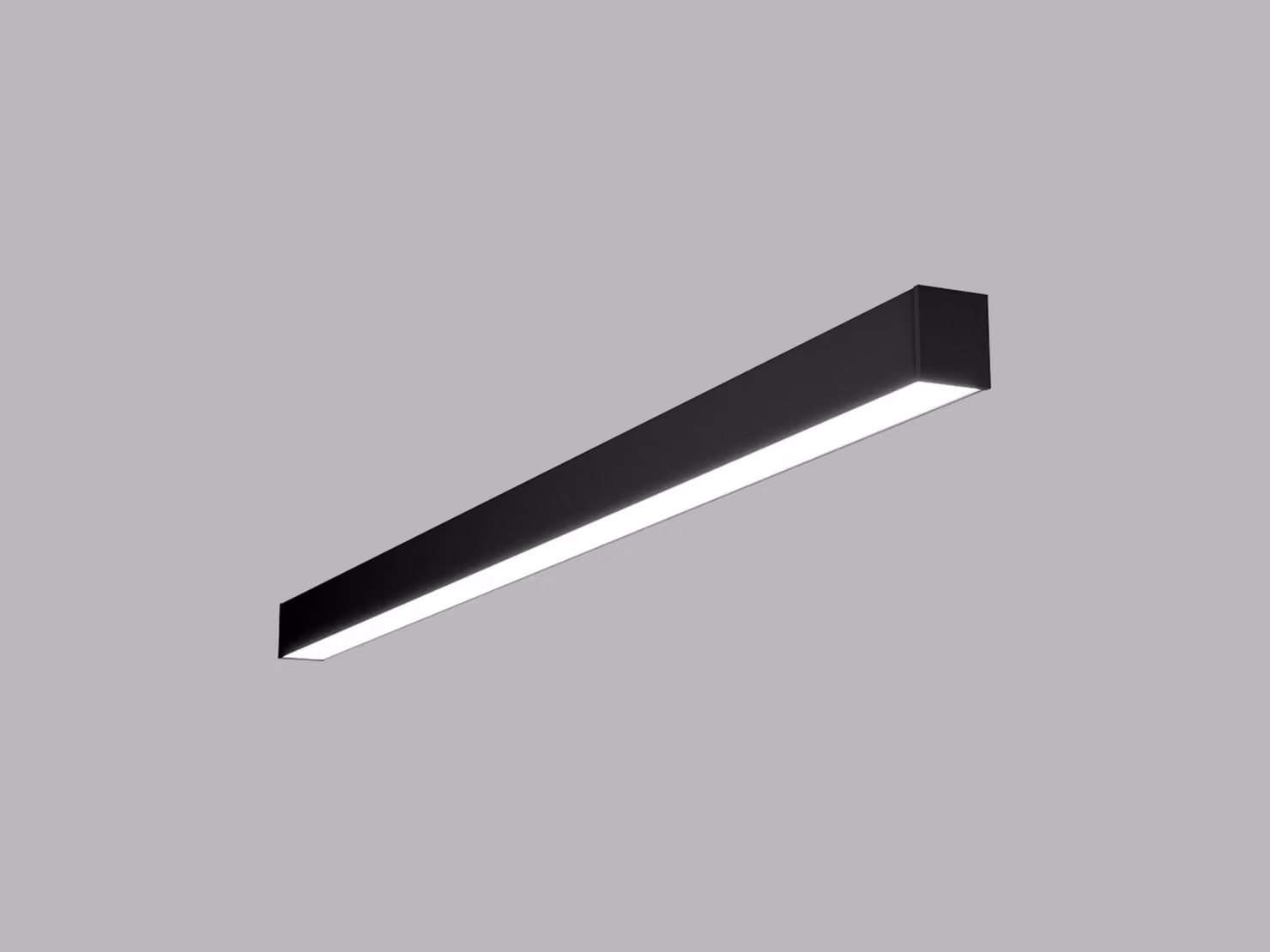 LED2 1238253EM Plafona NOLI II 150 P, B 40-60 W 3000 K/3500 K/4000 K Illuminazione di emergenza 3 ore nero