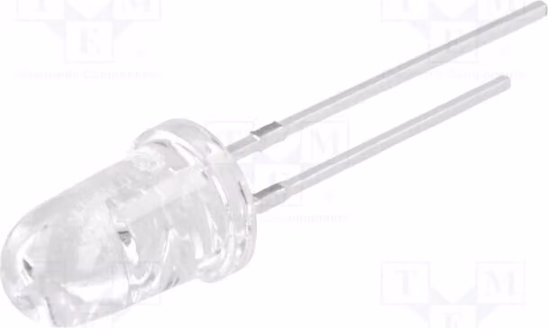 2 LED, 5mm, angolo di emissione 8°, tensione di funzionamento 1,8÷2,6V, intensità luminosa 50000÷60000 mcd, modello OS5OPM5201E, diodi LED a montaggio superficiale (SMD), 5mm, colore arancione, corrente di funzionamento 20mA