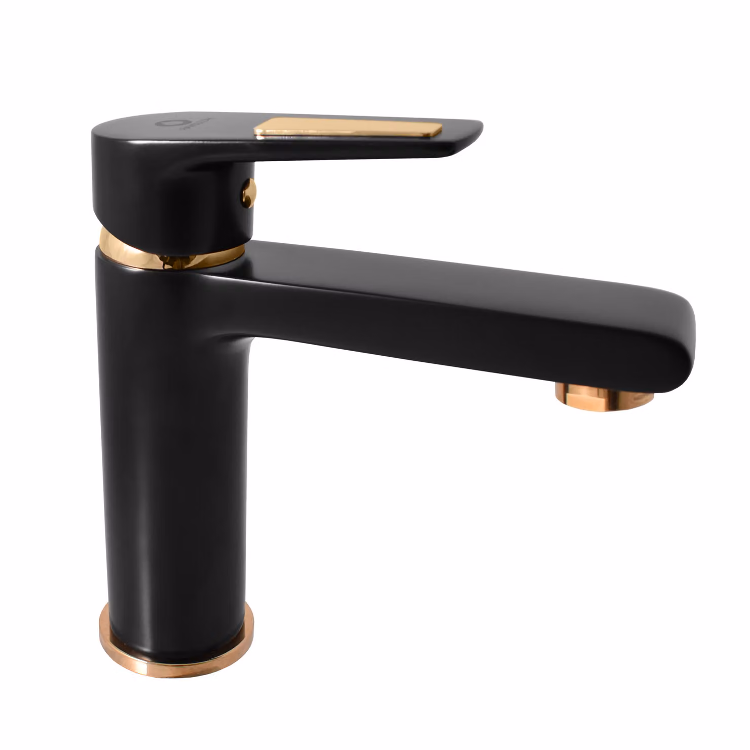 Slezák-RAV Slezák Rav CO328CMATZ Miscelatore per lavabo nero opaco/oro Colore: nero opaco/oro, Dimensione: 3/8''
