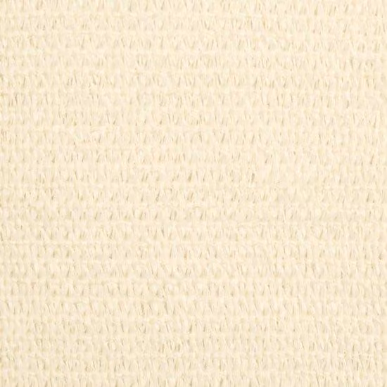 Telo parasole rettangolare - 2,5 x 3 m - Colore crema - 160 g/m² HDPE - Protezione UV al 90% - traspirante e impermeabile - per balconi, giardini e terrazze