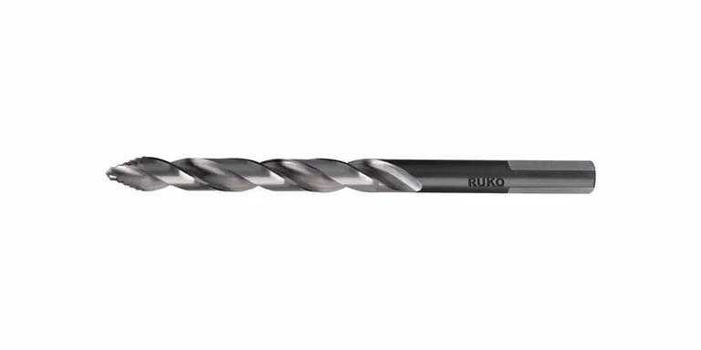 RUKO 10x punta elicoidale FLOWSTEP punto DIN 338 HSS gambo diritto Ø 2 mm - 259020
