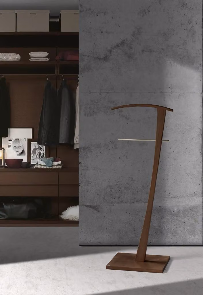 Servomuto Herdasa in legno di faggio color noce L: 115 cm, P: 46 cm, H: 48 cm – 2