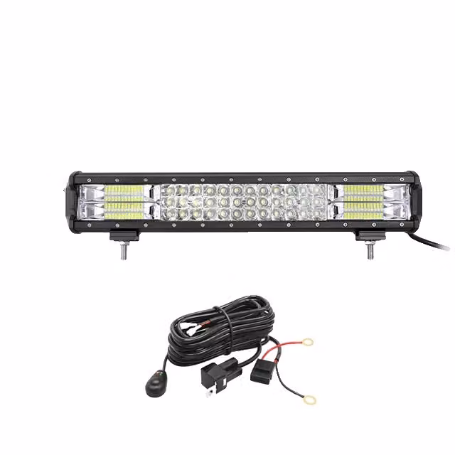 Luce da lavoro a LED, fascio combinato, fuoristrada, 252w con set di cavi