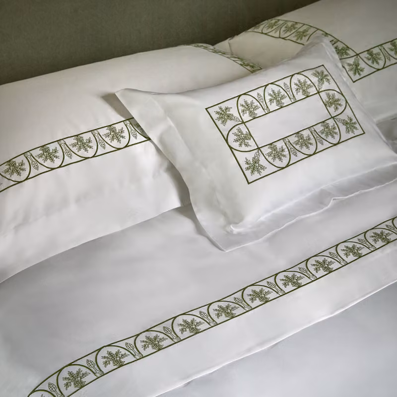 CHIOSTRO Completo letto - Taglia: 2 piazze,Colore: CHIOSTRO - VERDE