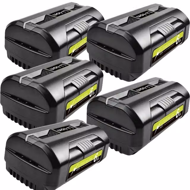 Batterie ricaricabili, compatibili con utensili elettrici a 40V, alta capacità di 6000mAh, 5