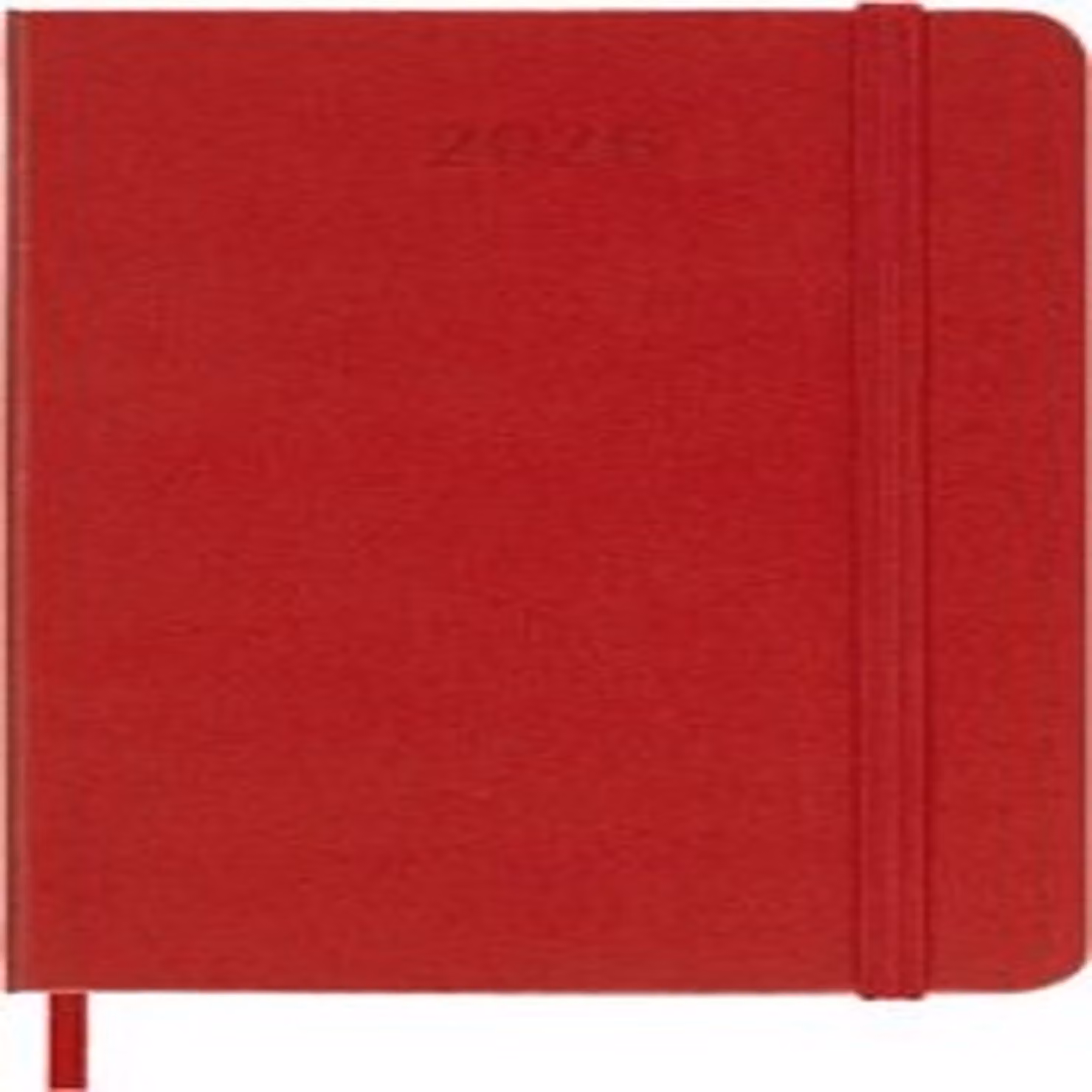 Moleskine Daily Planner, Agenda Giornaliera 2026 12 Mesi, Con Copertina Rigida e Chiusura Elastica, Formato Pocket 9x14, Colore Rosso