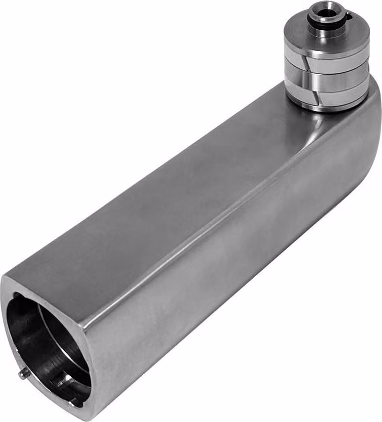 Adattatore KWC AR, F5, per miscelatore a parete, per filtro sterile in loco, acciaio inox