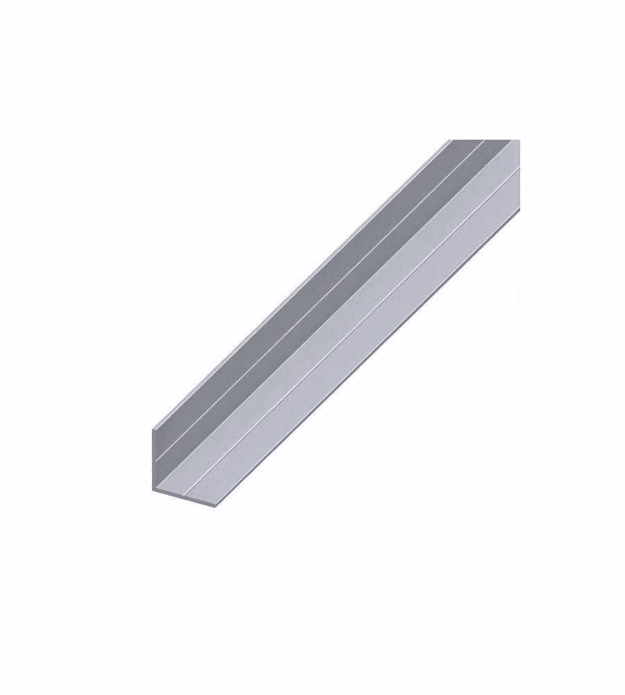 ALFER Angolare in Alluminio Naturale 19,5x1,5 mm Lunghezza 2,5 m