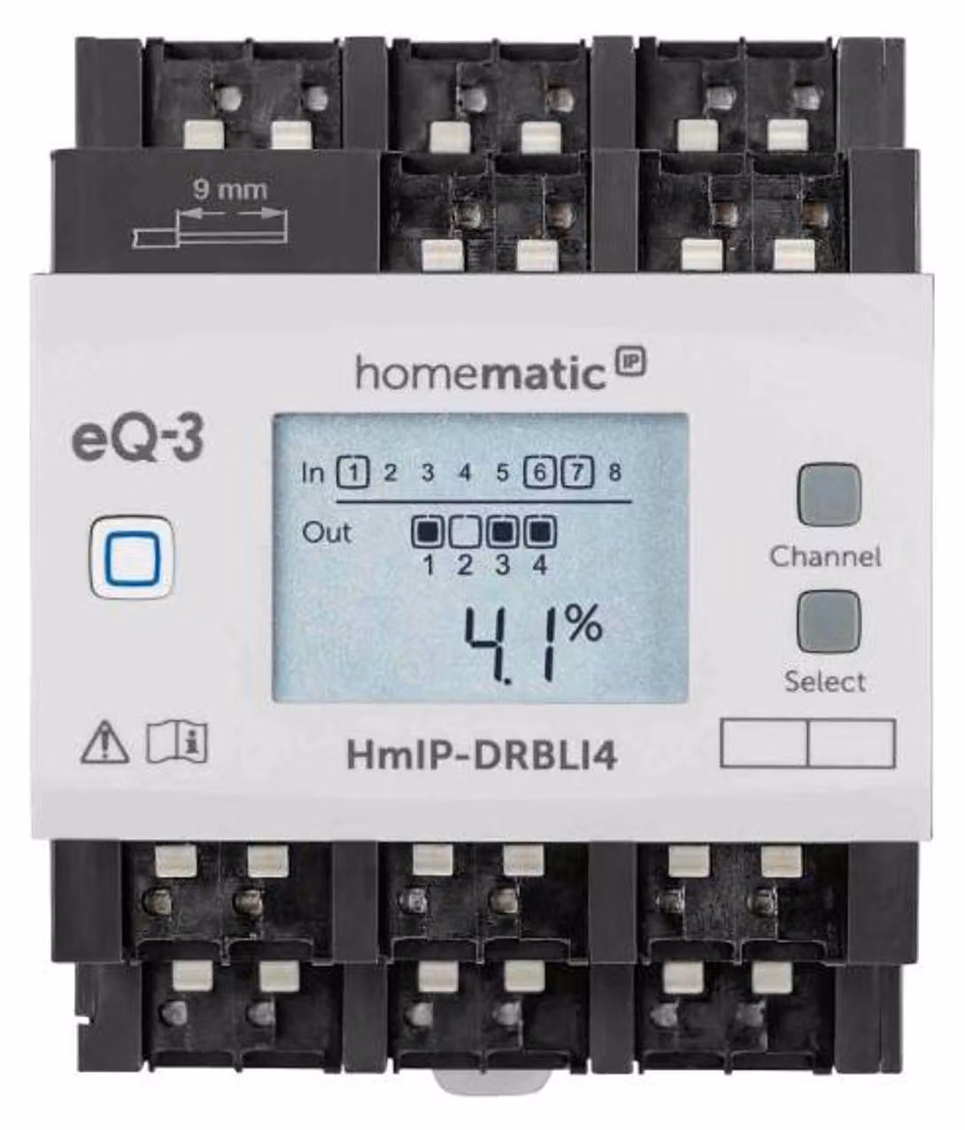 Homematic IP attuatore per persiane 4 canali bianco