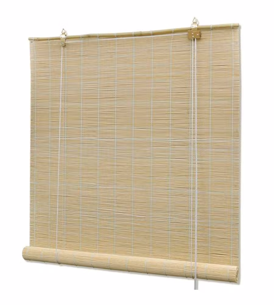Tapparella Avvolgibile Bambù Naturale 120 x 160 cm