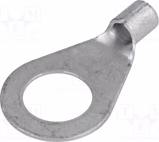 1 x Morsetto a anello: per cavi da 16 mm², filettatura M16, connessione a crimpare, diametro interno 17 mm, modello BM 02561, isolato