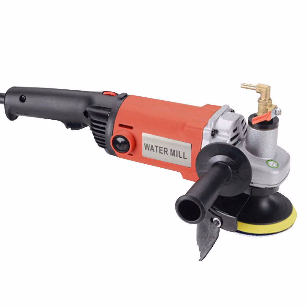 Levigatrice a umido, potenza 1400 W, regolazione continua della velocità, struttura robusta , Rosso